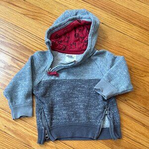 Genuine Kids from Oshkosh B'Gosh 12M Gray Hoodie